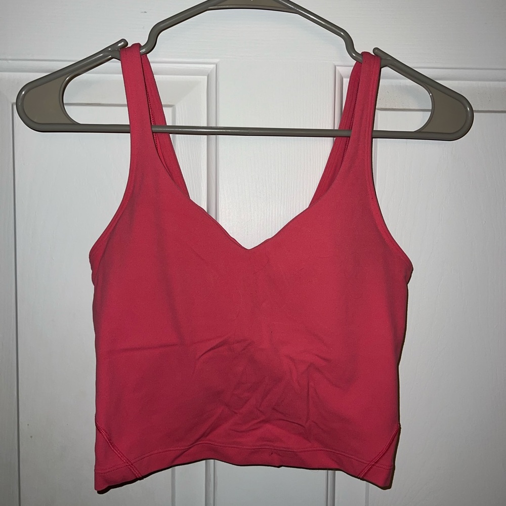 Guava pink lululemon align tank